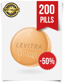 Levitra 10 mg x 200 Tablets