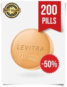 Generic Levitra 20mg x 200 Tabs