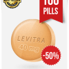 Levitra 40 mg x 100 Tablets