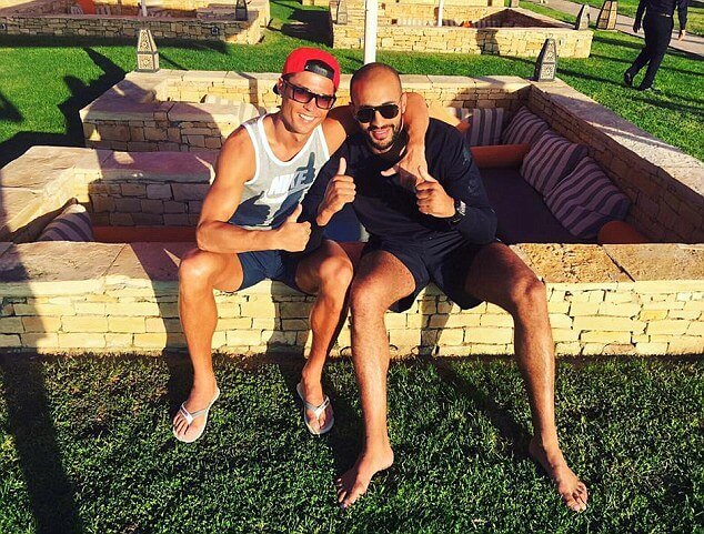 Cristiano Ronaldo with a gay boyfriend