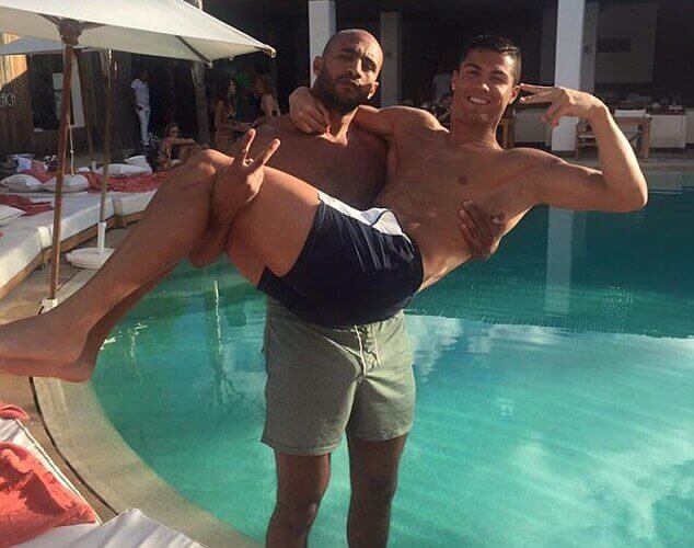 Cristiano Ronaldo naked with a gay boyfriend