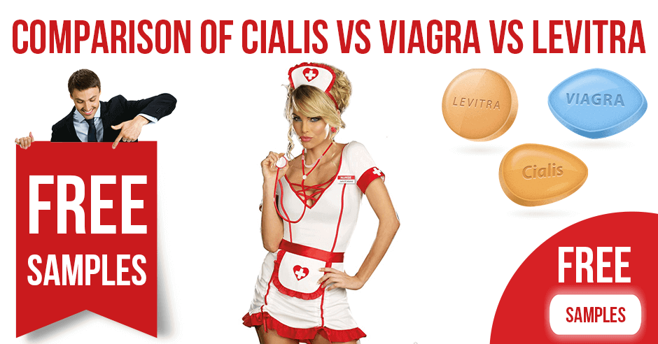 Comparison of Cialis vs Viagra vs Levitra